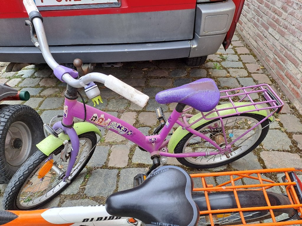 Kinderfietsen zie fotos 30 euro/stuk, Ophalen, Terugtraprem, Alpina, 16 tot 20 inch