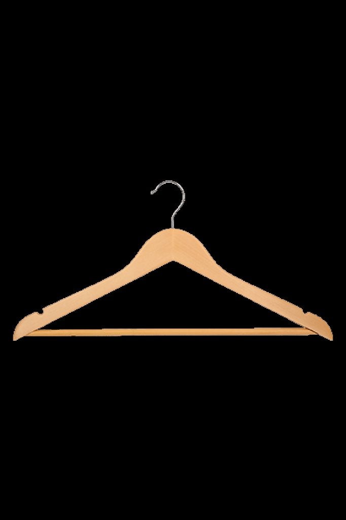 Retro houten kledinghangers, Ophalen, Zo goed als nieuw