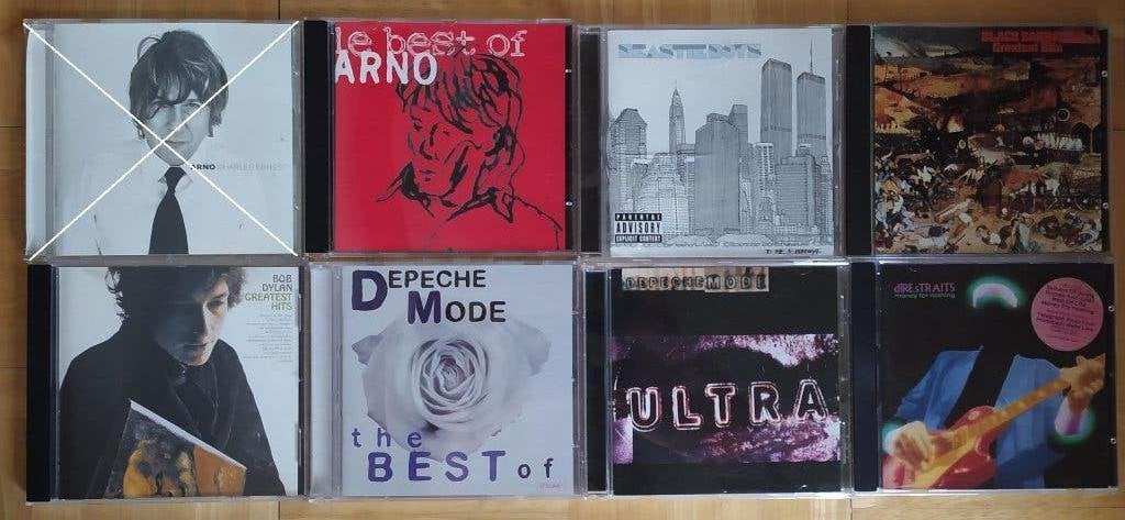 CD's pop/ rock, Enlèvement ou Envoi, Album