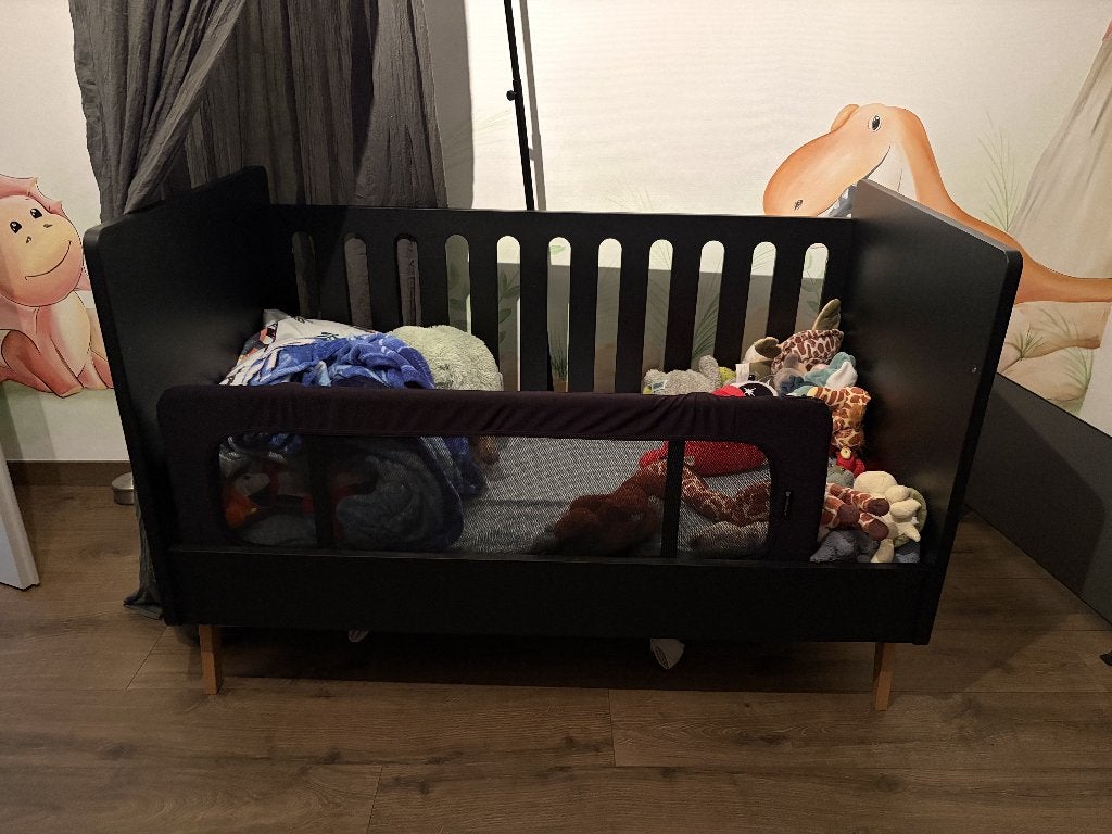 Chambre de bébé noire Pericles Style - Ensemble complet, Enlèvement, Comme neuf, Garçon ou Fille