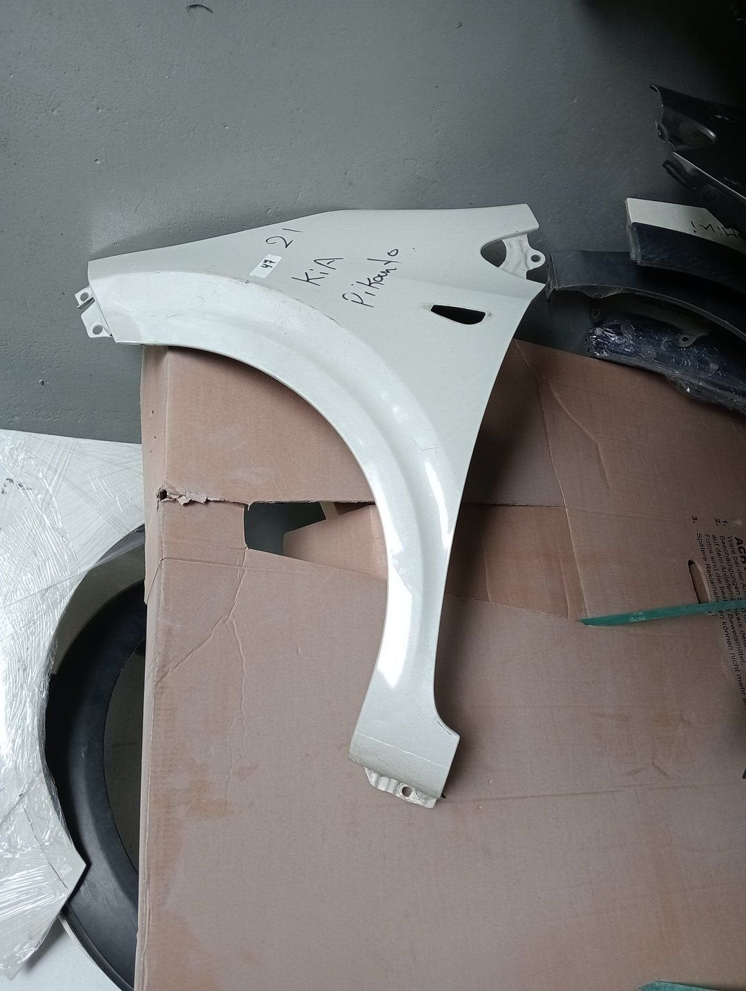 Scherm links -voor van een Kia Picanto, Kia, -, Garde-boue, Utilisé