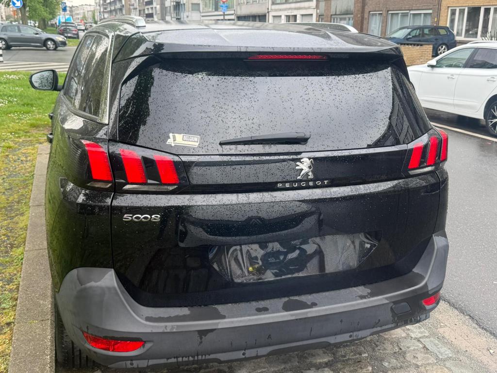 Peugeot 5008 1,2 pure technique 7 plaats, Auto's, Stof, Zwart, 5 deurs, Particulier