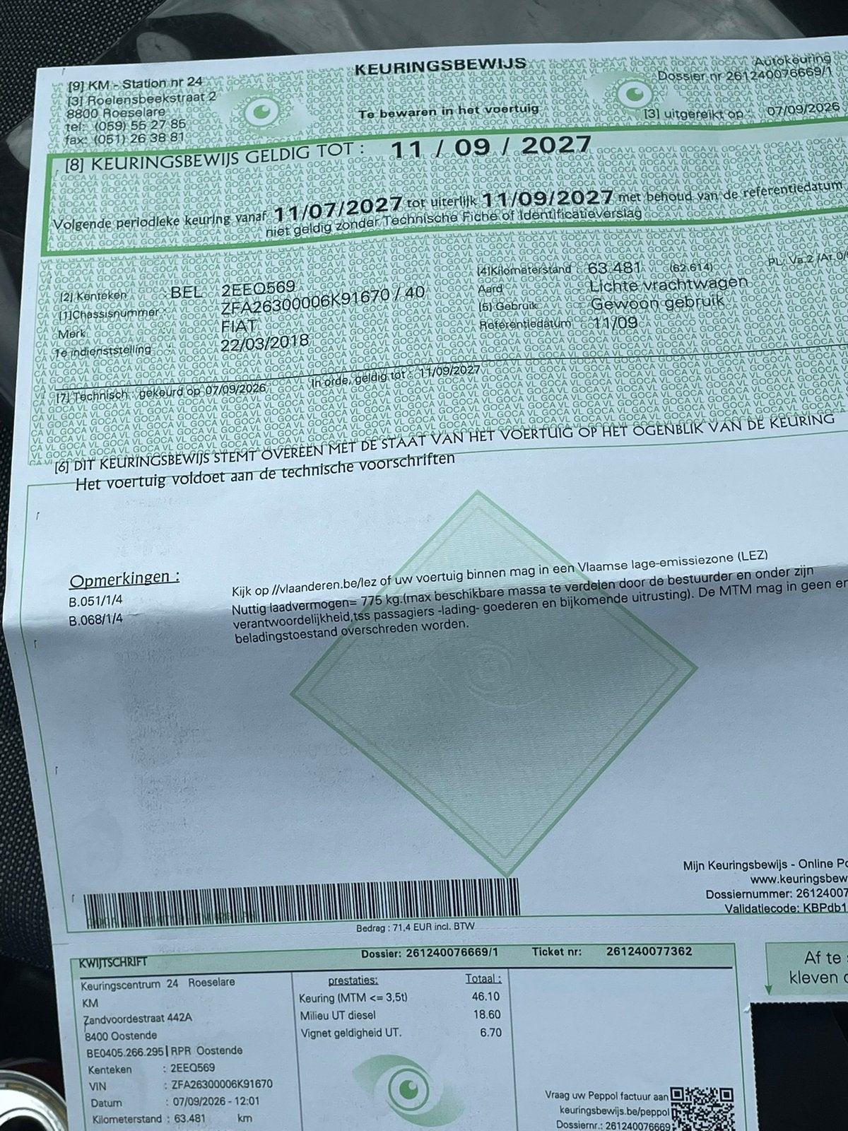 Fiat doblo xl te koop, Autos, Achat, 6 portes, Boîte manuelle, Autre carrosserie