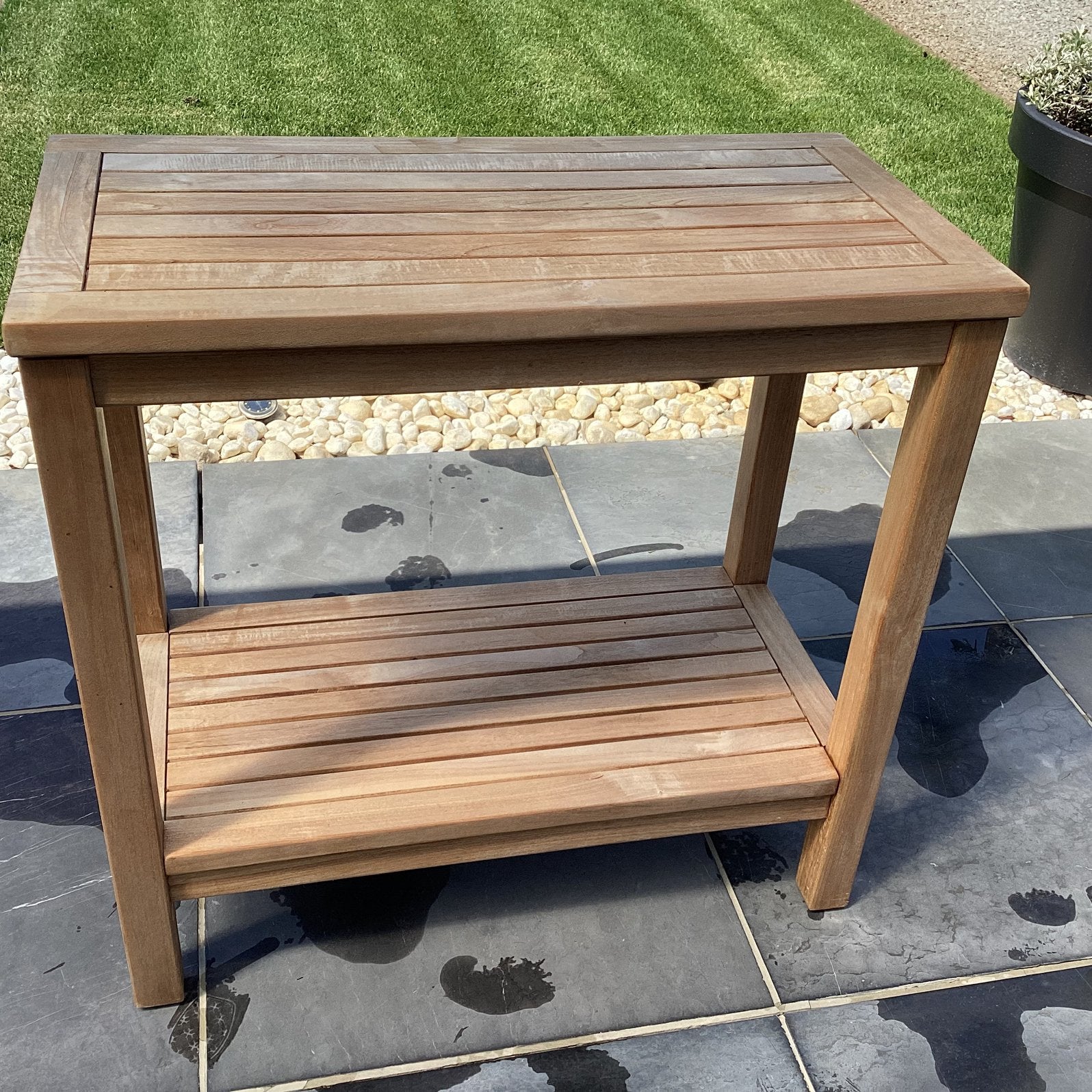 Sidetables Teak, Ophalen, Zo goed als nieuw