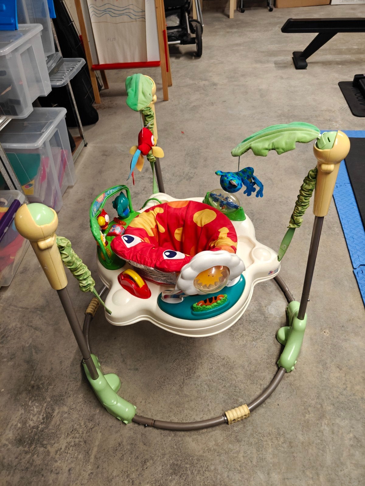 babyjumper fisher-price, Enlèvement
