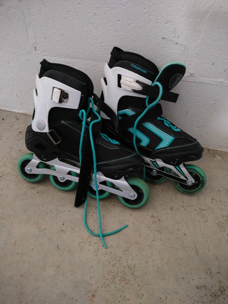 Rolschaatsen/skeelers, Rollers 4 roues en ligne, Femmes, Enlèvement, Utilisé
