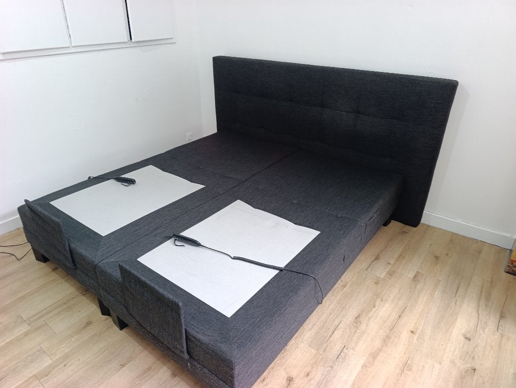 ELEKTRISCH BOXSPRING MATRAS €250 | GRATIS LEVERING, Huis en Inrichting, Ophalen, Gebruikt, Tweepersoons, 180 cm