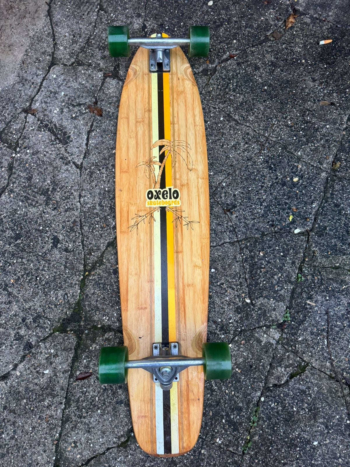 Longboard OXELO 107 cm en très bon état ., Enlèvement, Comme neuf, Longboard