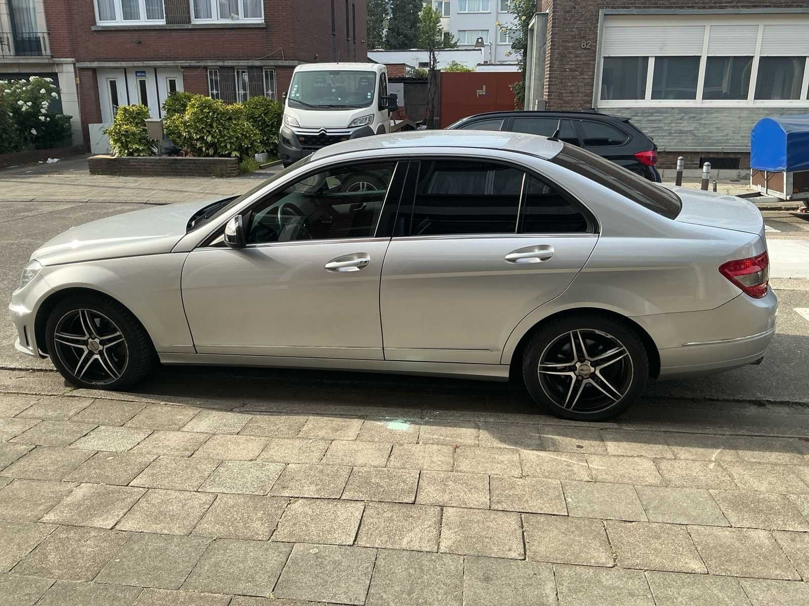 2008 Mercedes C180 Kompressor Personenauto, Auto's, Automaat, Gebruikt, Bedrijf, Berline