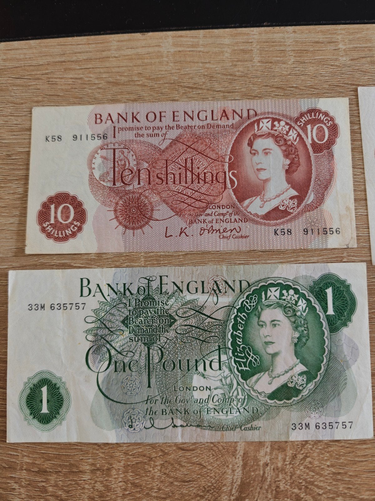 Billet Angleterre, Anglais,Pounds Shillings, Postzegels en Munten, Ophalen of Verzenden