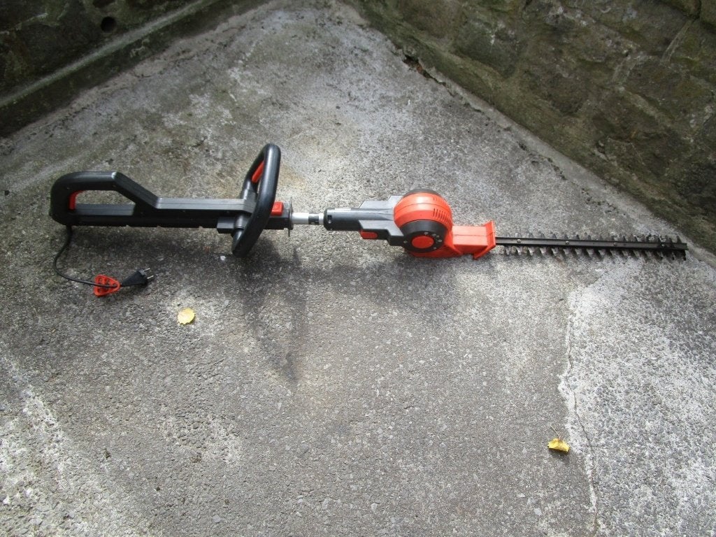 Elektrische telescopische heggenschaar GARDENA type THS 400, Ophalen, Gebruikt, Elektrisch, Gardena
