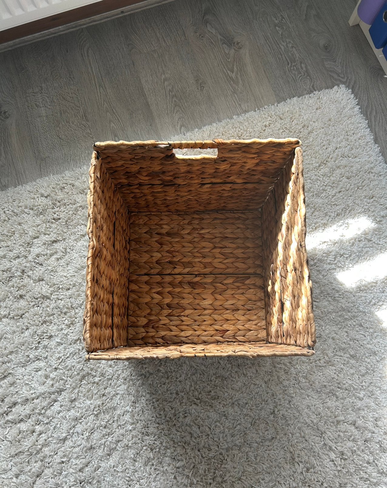 Panier en osier de rangement, Maison & Meubles, Neuf, Osier, Enlèvement, Panier