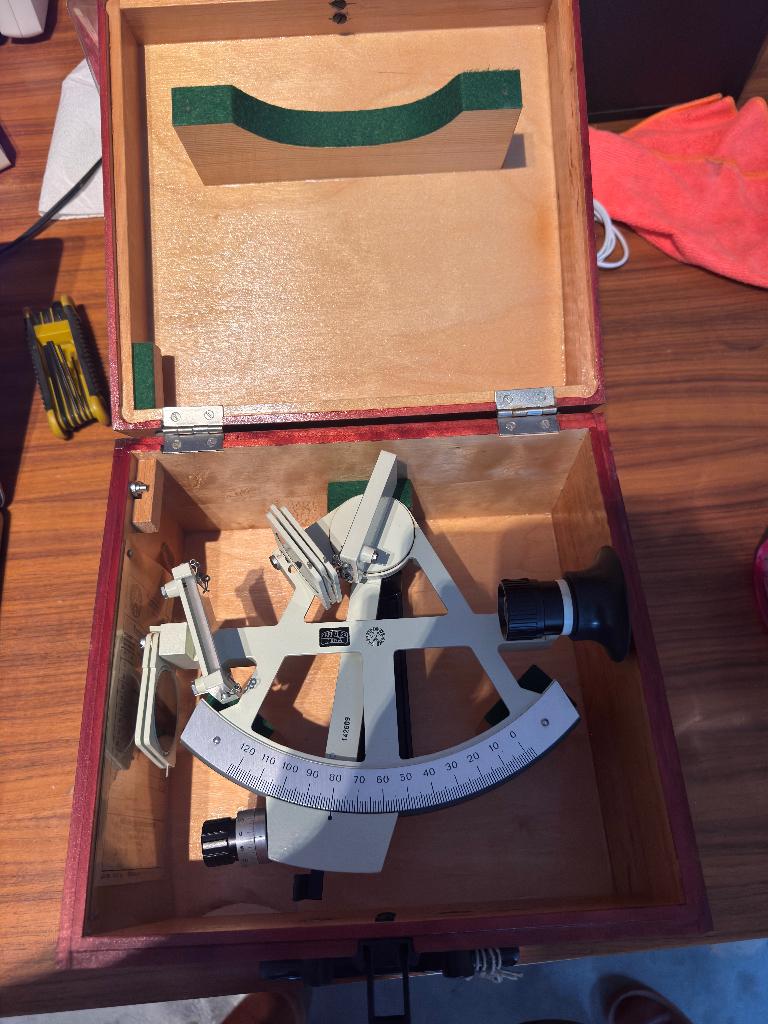 Freiberger Trommelsextant — Carl Zeiss optiek, Ophalen of Verzenden, Marine