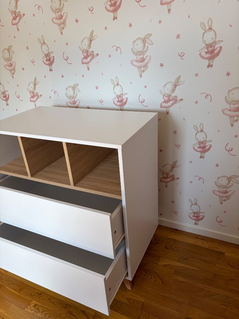 Ensemble de chambre de bébé de Quax à vendre, Enlèvement, Comme neuf, 100 cm ou plus, Sommier à lattes