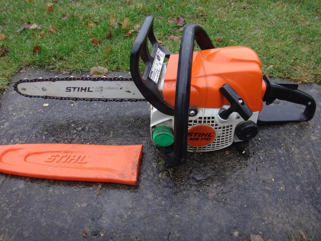 Stihl kettingzaag, Tuin en Terras, Ophalen, Gebruikt, 30 t/m 39 mm, Stihl
