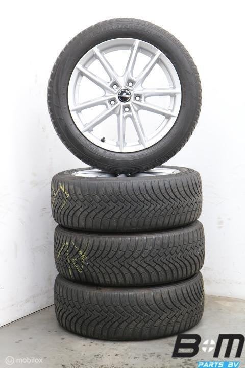 Set 17 inch velgen + winterbanden VW Passat B8 Borbet, Auto-onderdelen, Banden en Velgen, Gebruikt, Banden en Velgen, 17 inch