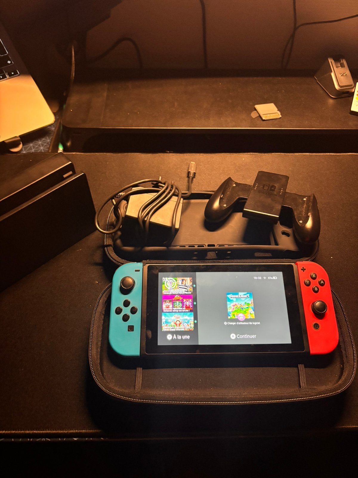 Nintendo switch, Consoles de jeu & Jeux vidéo, Enlèvement ou Envoi, Utilisé, Switch Original, Avec jeux