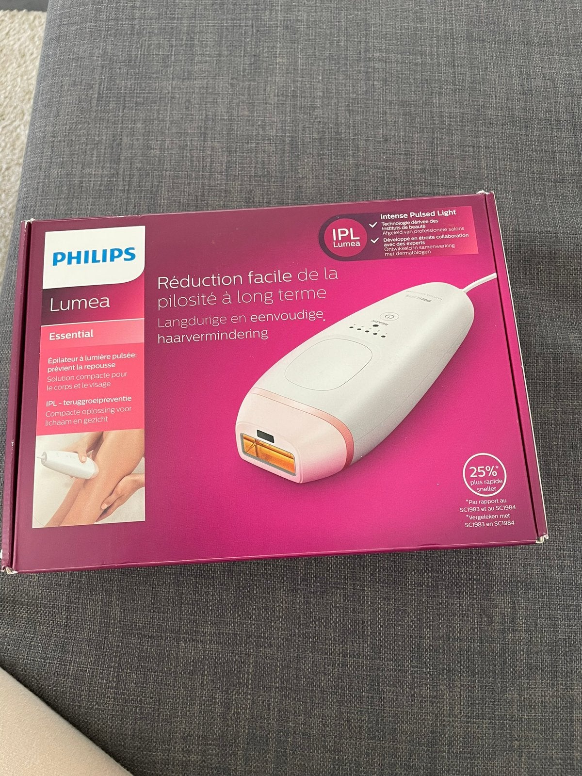 Nooit gebruikt phillips lumea onthaar apparat, Electroménager, Enlèvement ou Envoi, Comme neuf