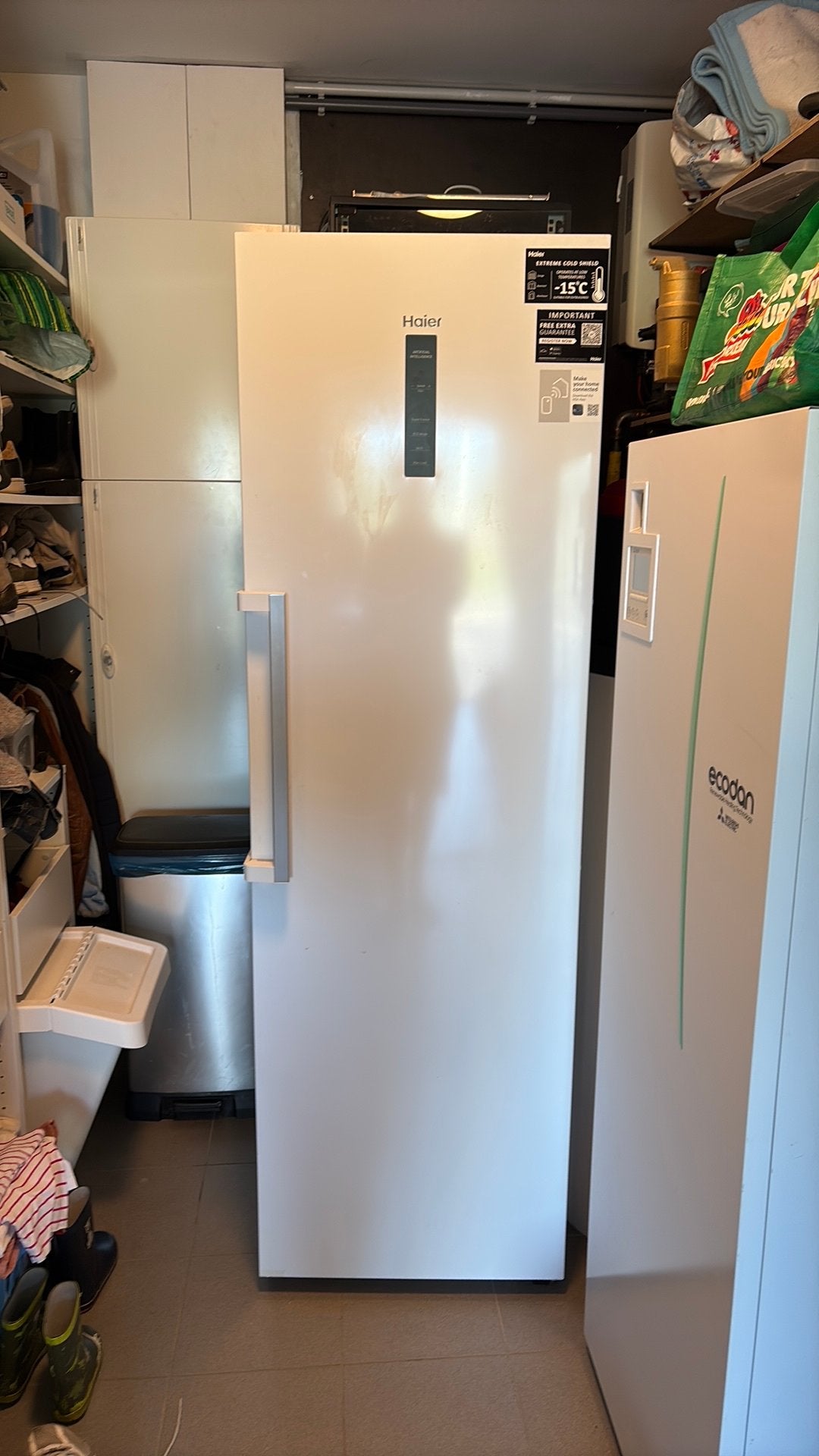 Haier Vrieskast - H4F306DWH1, Elektronische apparatuur, 160 cm of meer, Niet werkend, Ophalen, Vrieskast