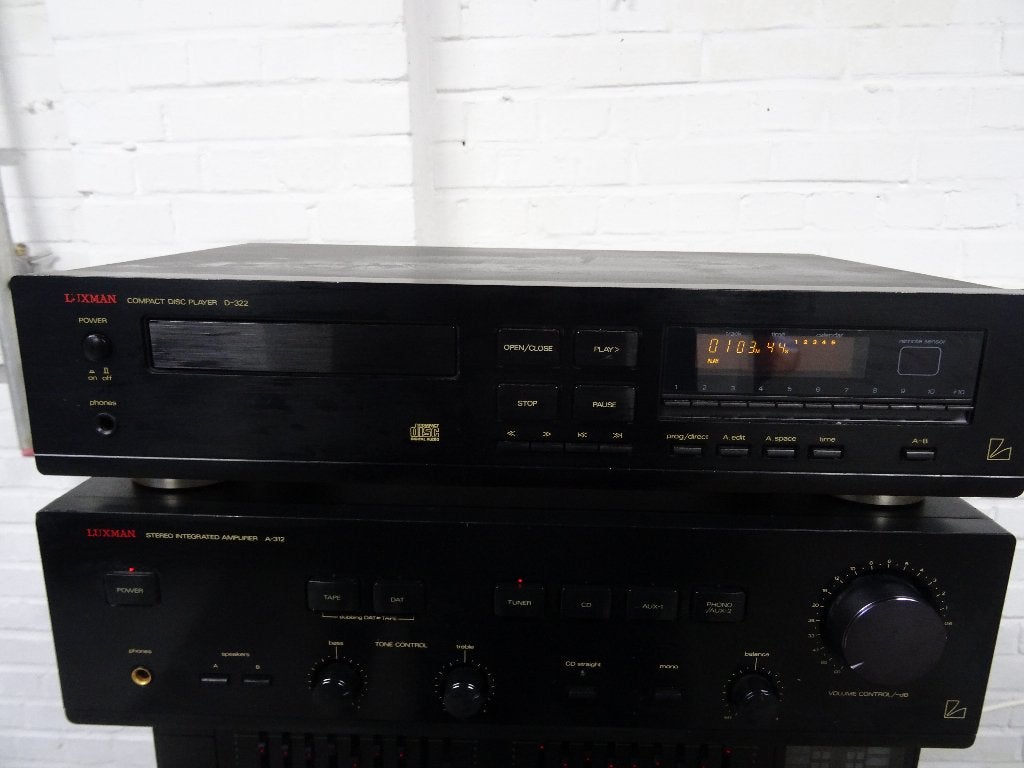 Luxman versterker+cd-speler, Audio, Tv en Foto, Versterkers en Ontvangers, Ophalen of Verzenden, Gebruikt