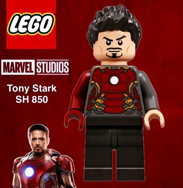 LEGO Marvel Tony Stark minifigure (sh850), Enfants & Bébés, Jouets | Duplo & Lego, Neuf, Lego, Minifigurine, Accessoires inclus