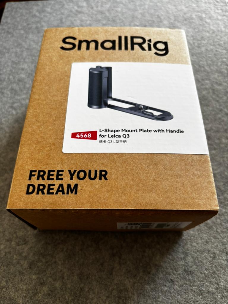 Leica q3: smallrig L-shape mount plate with handle leica q3, Audio, Tv en Foto, Ophalen of Verzenden, Nieuw