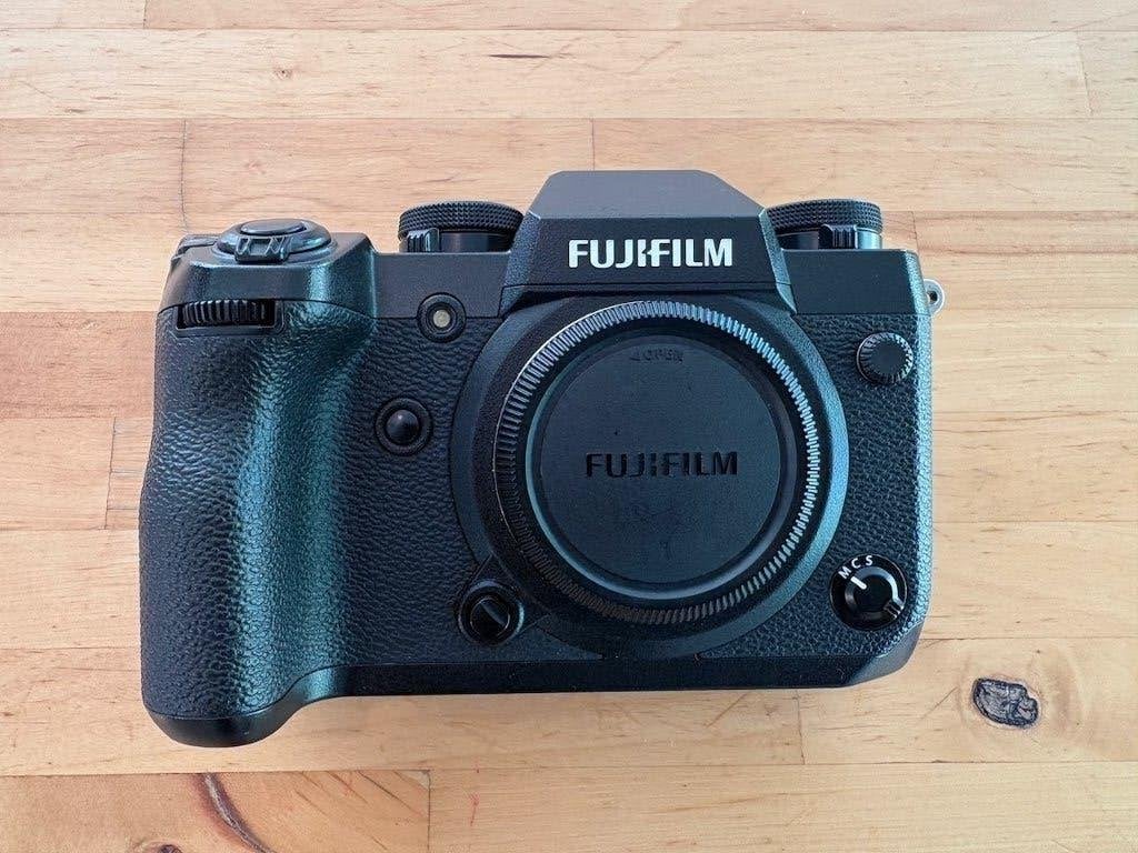 Fuji X-H1 body + accessoires, Sans zoom optique, Utilisé, Appareil photo hybride, 24 mégapixels