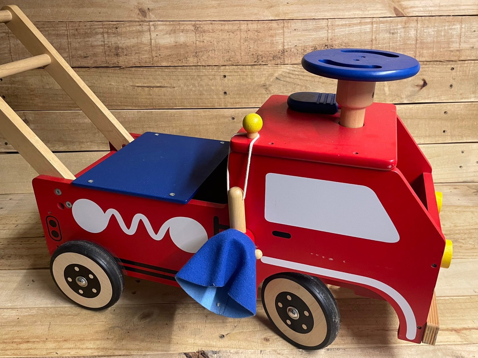 Brandweer wagen, Kinderen en Baby's, Speelgoed | Buiten | Voertuigen en Loopfietsen, Ophalen, Gebruikt