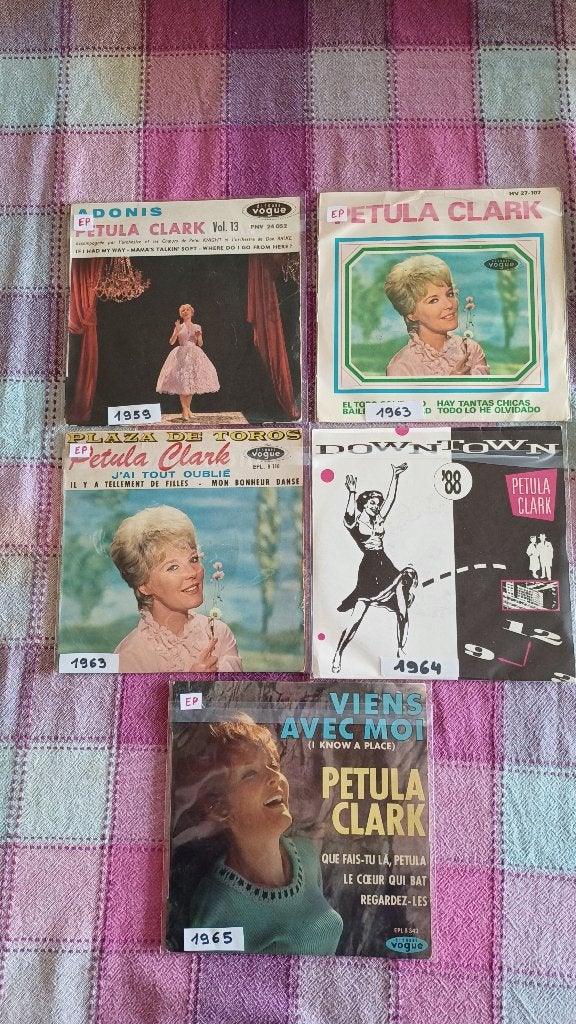 Vinyl singles Petula Clark, Cd's en Dvd's, Ophalen of Verzenden, Gebruikt