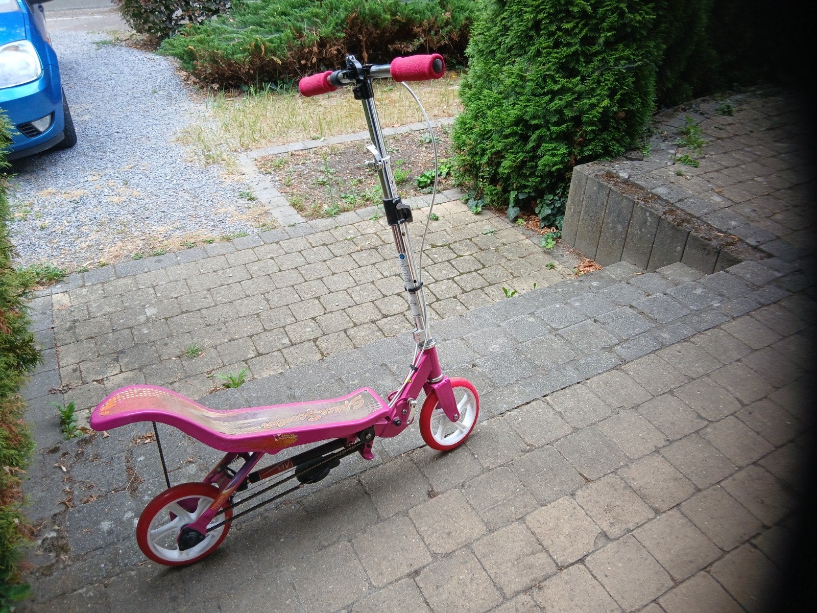 space scooter, Ophalen