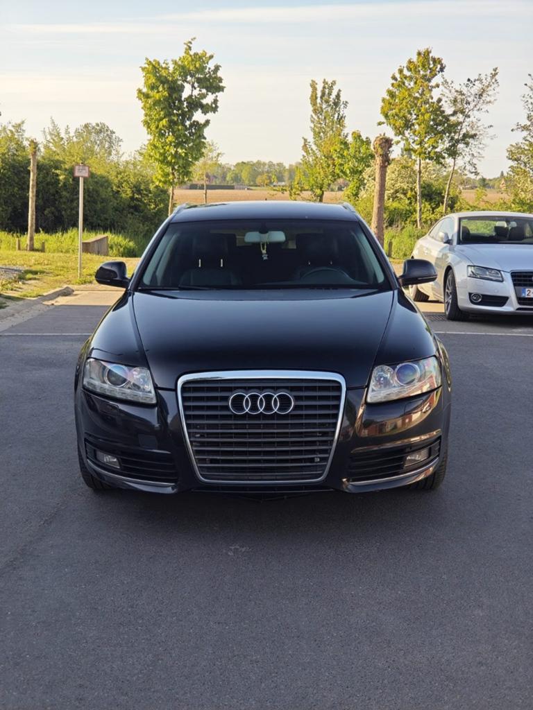 Audi A6 2.0tdi Euro 5 bwj 12/2010, Auto's, Zwart, 4 cilinders, Zwart, 5 deurs