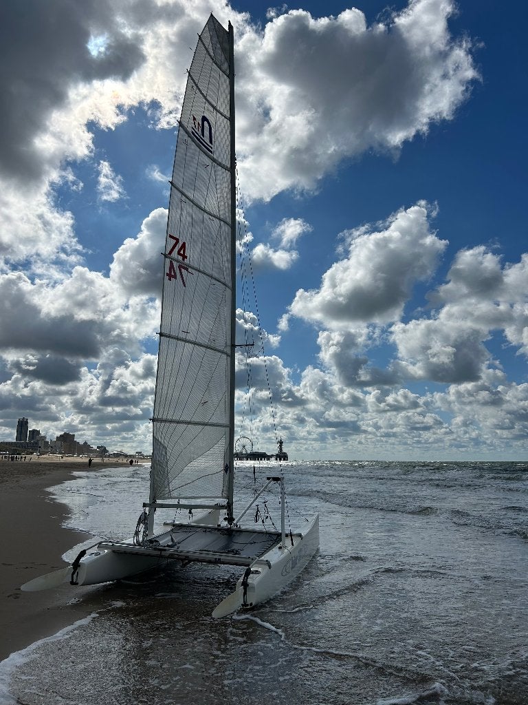 Nacra Inter 17, Sports nautiques & Bateaux, Catamarans, Autres modèles, Enlèvement, Utilisé, Nacra