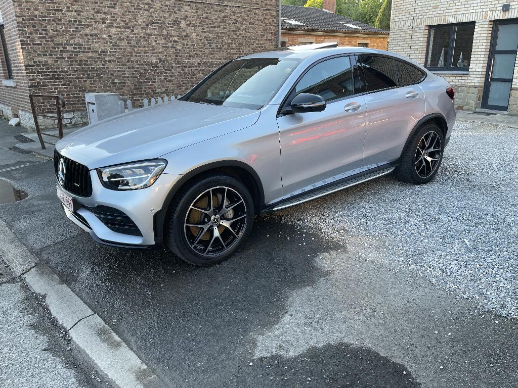 voiture mercedes, Auto's, Mercedes-Benz, Particulier, GLC Coupé, Diesel, Coupé, 5 deurs, Automaat, Zilver of Grijs, Zwart, Ophalen