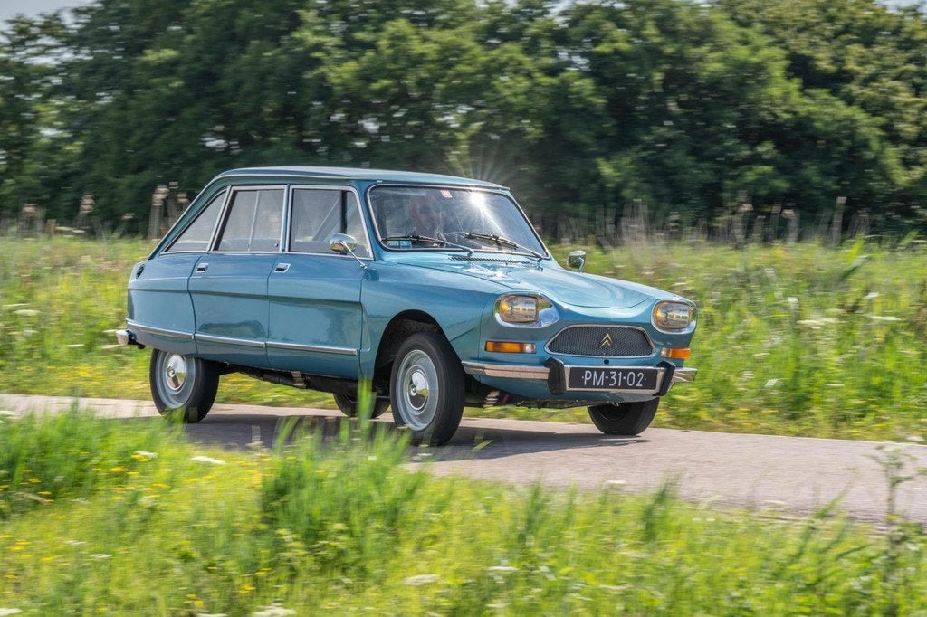 Citroen AMI ELECTRIQUE, Auto's, Oldtimers, 4 deurs, Citroën, Blauw, Overige carrosserie
