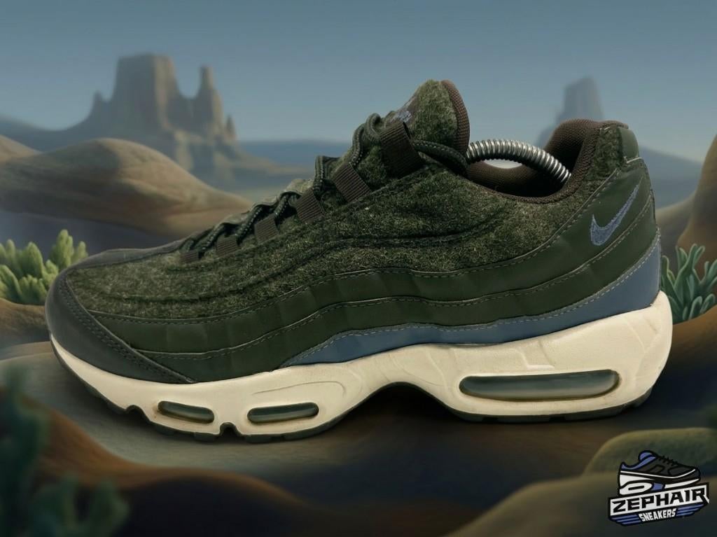 Nike Air Max 95 'Wool Sequoia' EU43 2017, Overige kleuren, NIKE, Ophalen of Verzenden, Sneakers