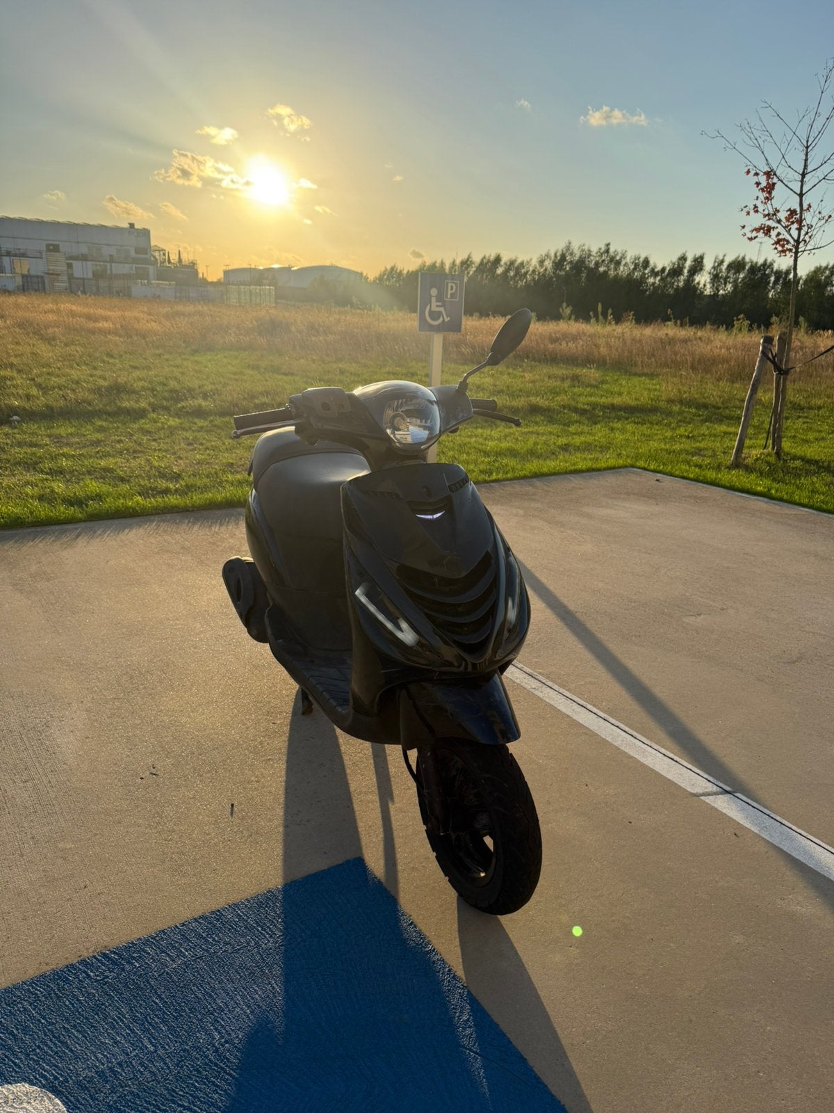 Piaggio zip 50cc, Ophalen, Zo goed als nieuw, Elektrisch, Zip