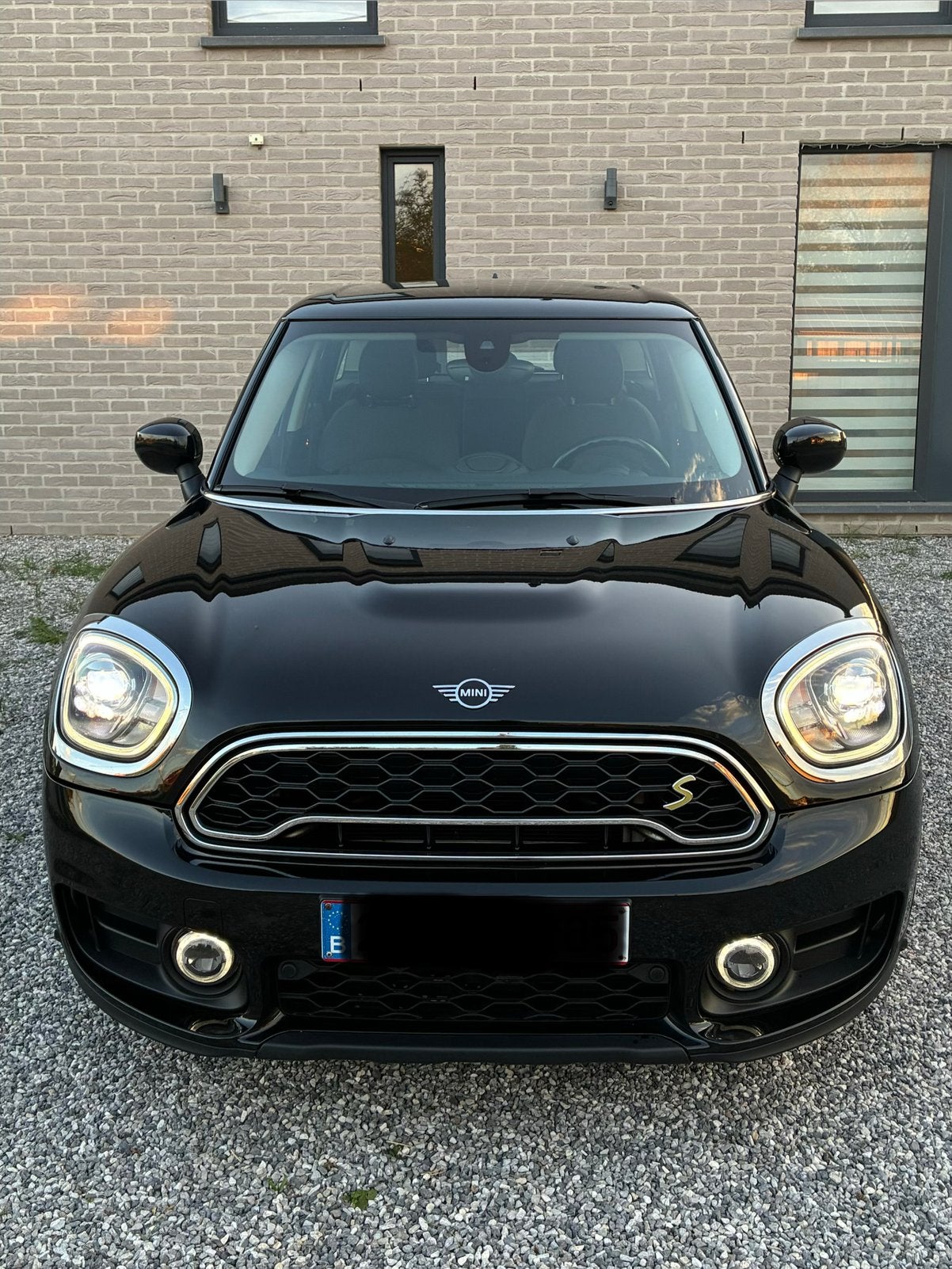 MINI Countryman SE ALL4 Hybride (224ch) – 2019 – 147.000 km, Automaat, Countryman, Leder en Stof, Zwart