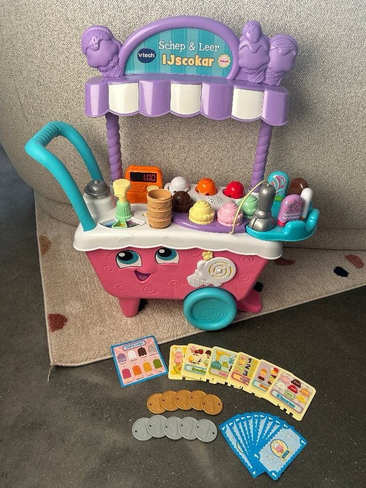 Ijscokar Vtech, Ophalen, Zo goed als nieuw, 2 tot 4 jaar