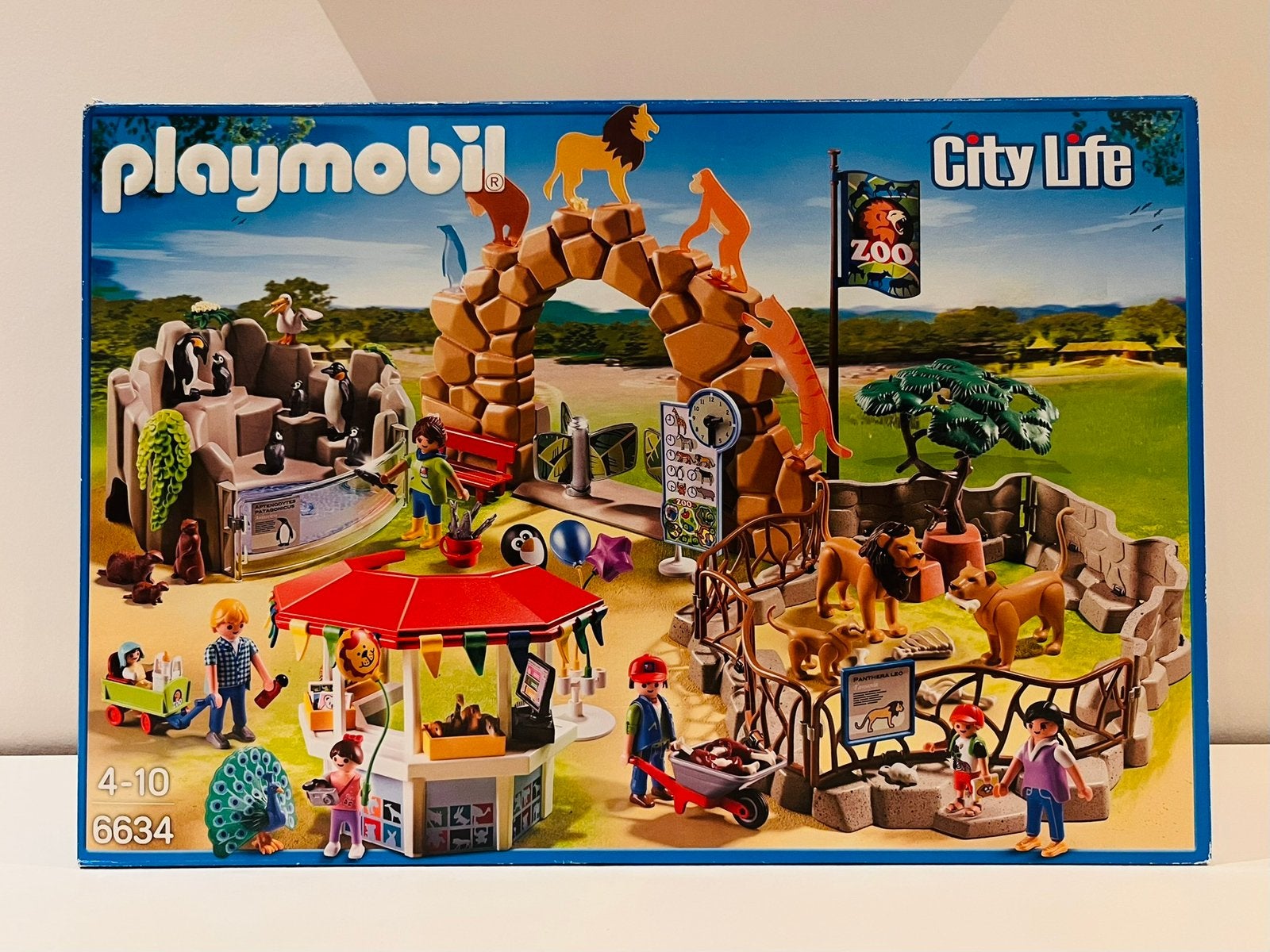 Playmobil Grote Zoo 6634, Kinderen en Baby's, Speelgoed | Playmobil, Ophalen, Complete set, Zo goed als nieuw, City life