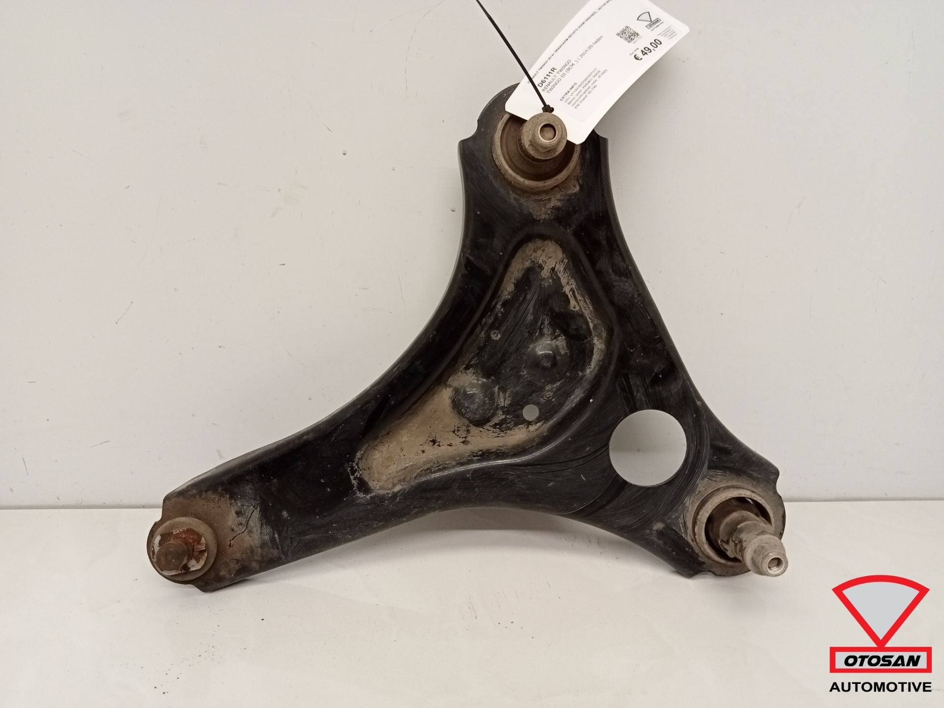 Bras de suspension avant droit d'origine Renault Twingo 2014, Renault Group, Contact.group@renault.com, Renault, Utilisé
