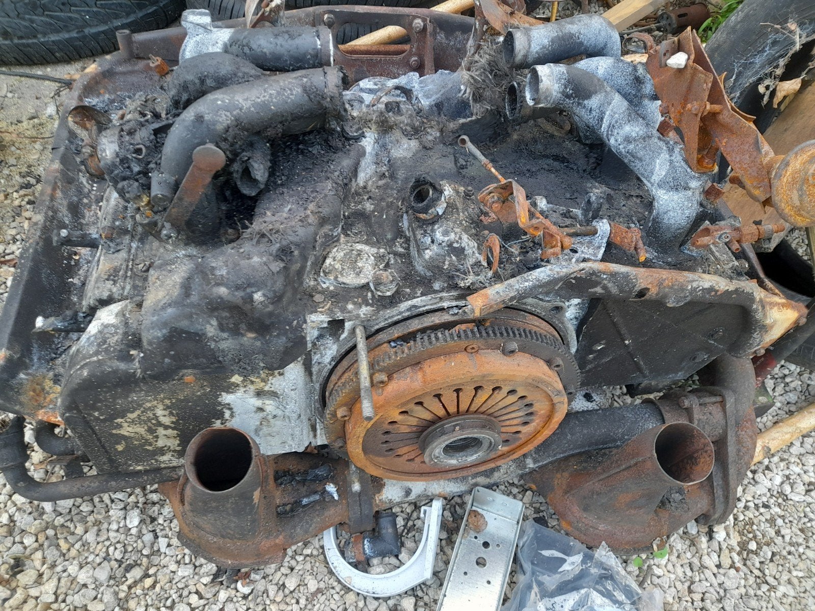 porsche 911 motor en versnelingsbak, Enlèvement, Porsche
