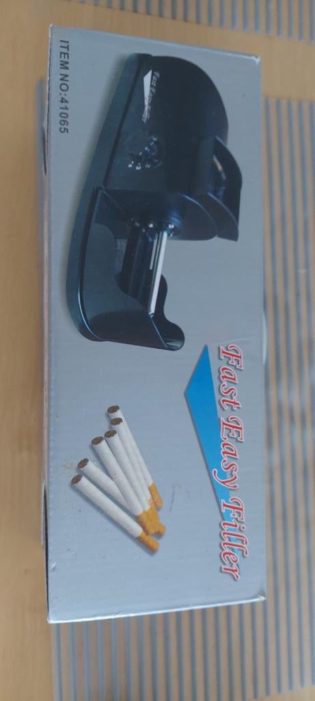 Machine à cigarette electrique, Ophalen