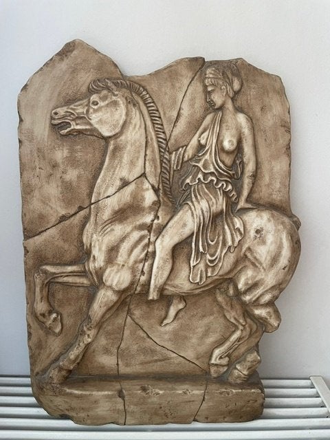 Griekse wanddecoratie, Ophalen