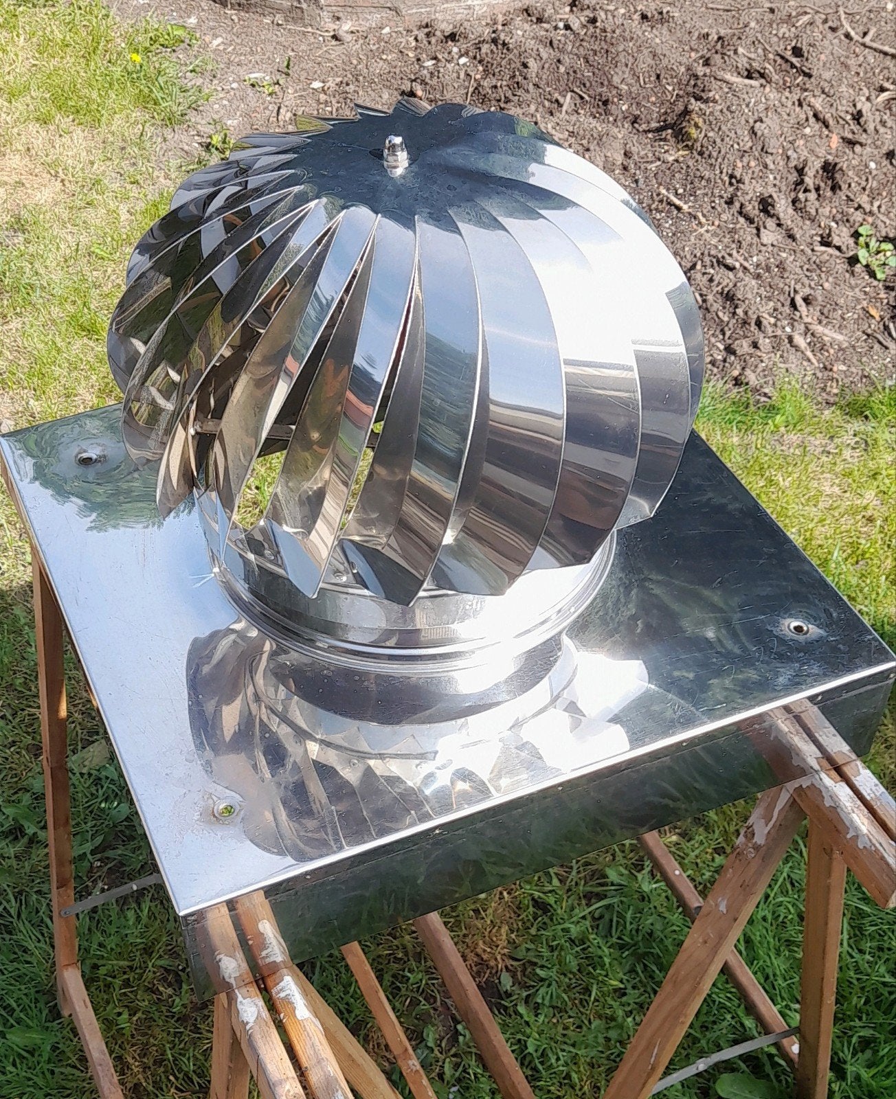 Extracteur de fumée pour cheminée, Enlèvement, Utilisé