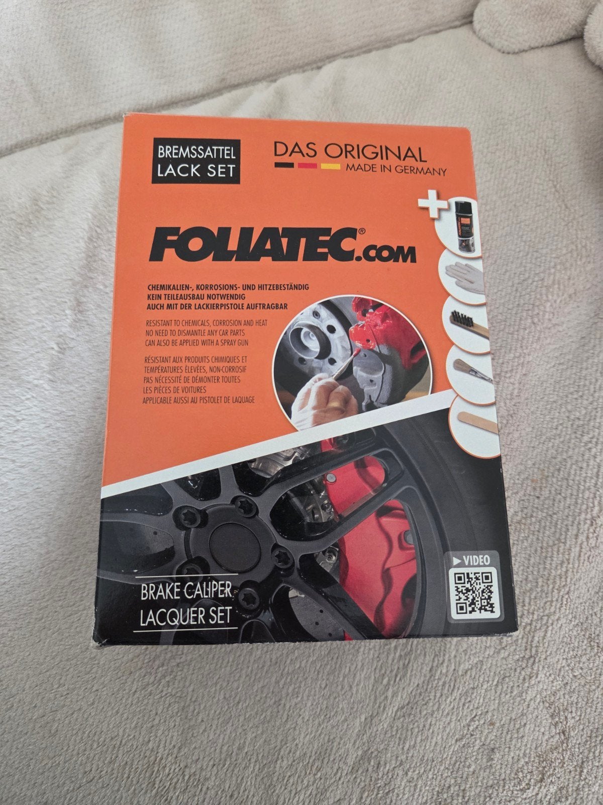 foliatec red matt color kit, Enlèvement