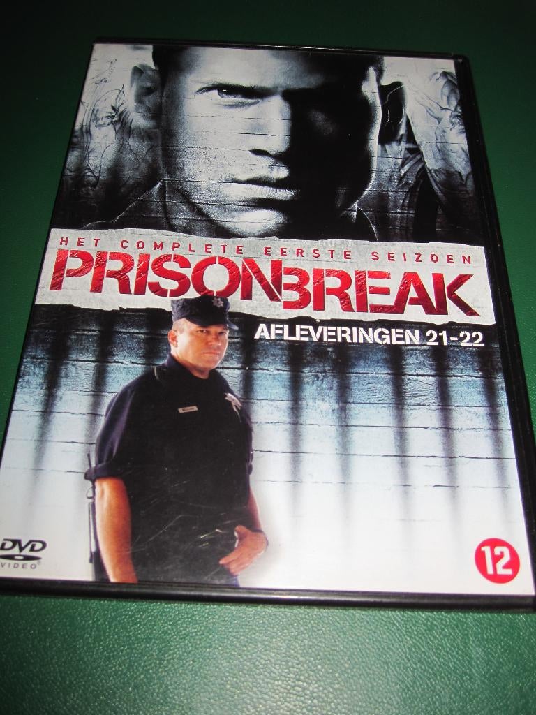 Prison Break Eerste seizoen - Afleveringen 21-22 (2005), Vanaf 12 jaar, Ophalen of Verzenden, Zo goed als nieuw, Actie en Avontuur