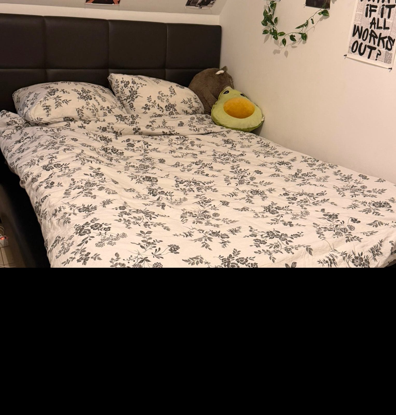 Lit double avec sommier à ressorts 140x200 avec matelas à le, Enlèvement ou Envoi, Deux personnes