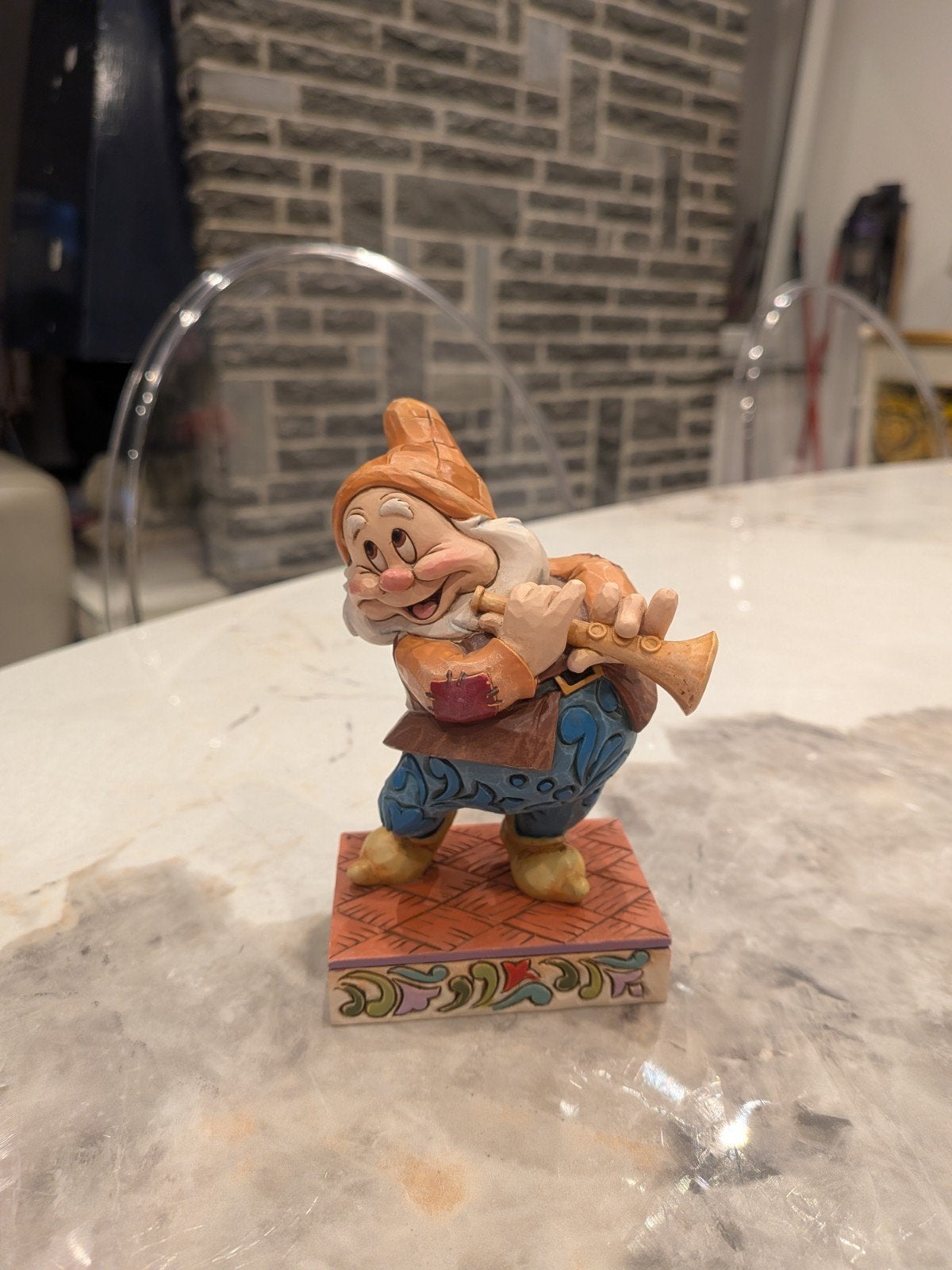 Figurine Disney TraditionsJim Shore Joyeux Blanche Neige, Collections, Enlèvement ou Envoi