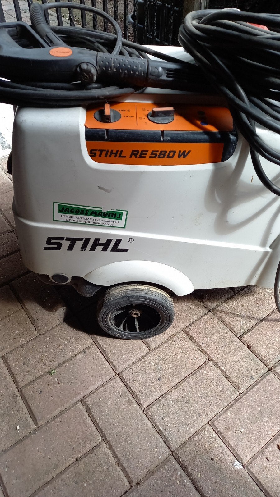 hogedrukreiniger Stihl RE 580 W, Jardin & Terrasse, Nettoyeurs haute pression, Enlèvement