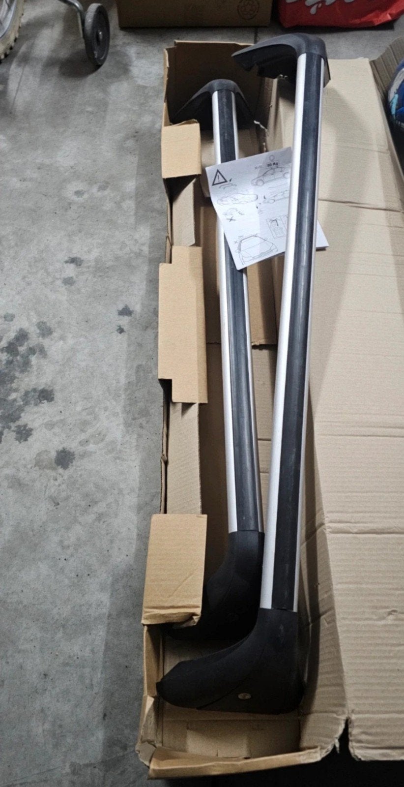 Barres de toits c5 x7 berline, Enlèvement